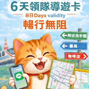 領隊導遊卡－6天