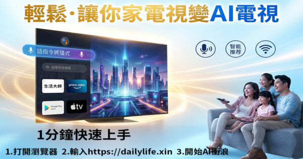 飛鼠搖控器+AI TV